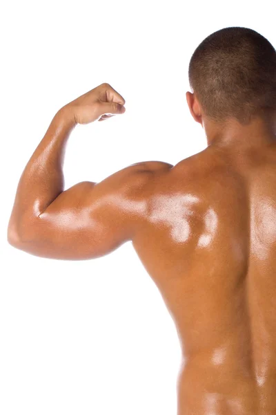 Musculoso modelo masculino culturista —  Fotos de Stock