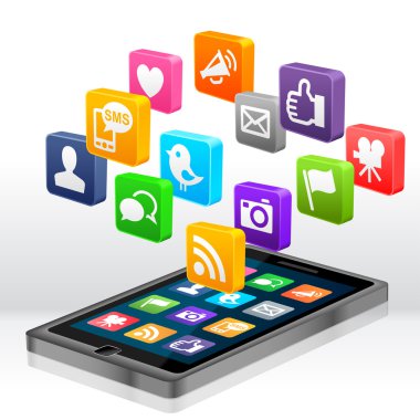 Social Media Apps clipart