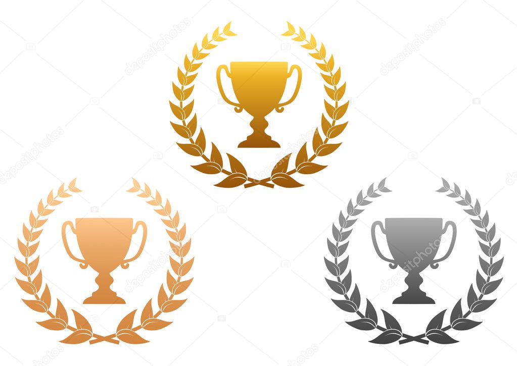 Golden, silver and bronze awards