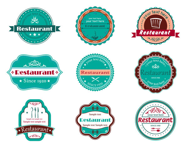 Food and restaurant labels