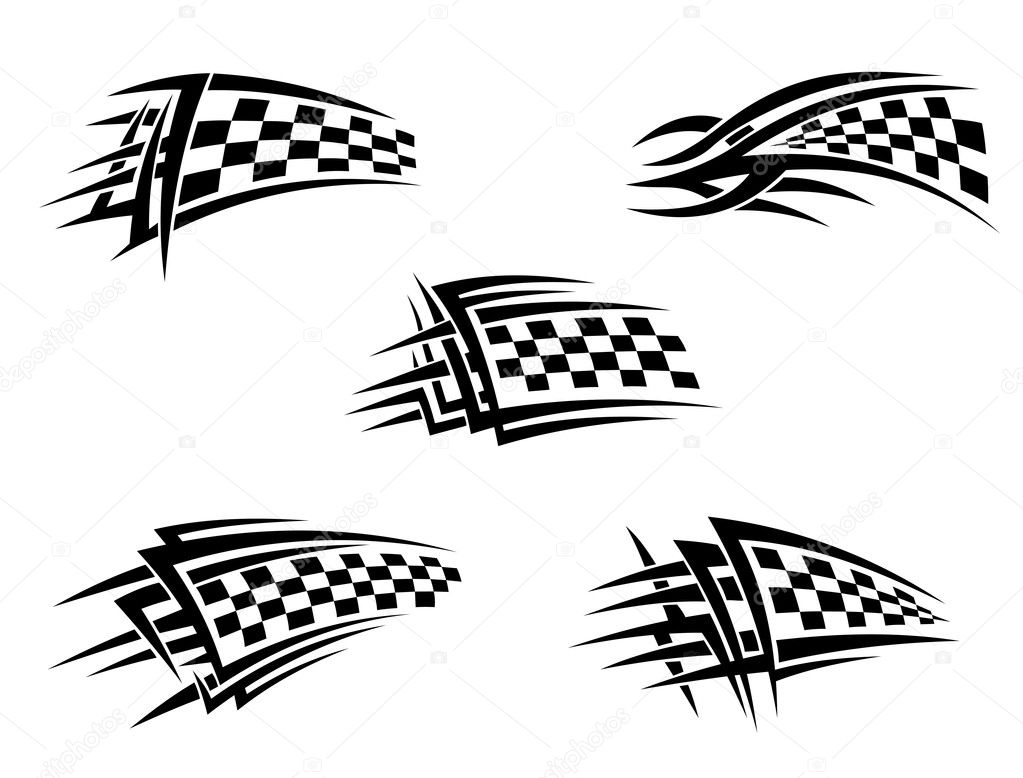 Chequer flags