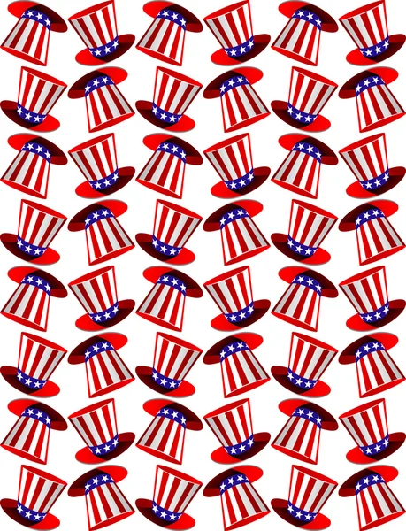Seamless background with american symbols — 스톡 벡터