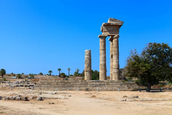 Acropolis of Rhodes — Stock Photo, Image