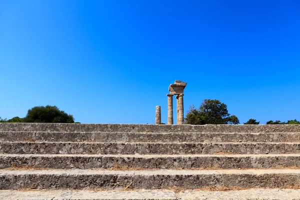 Acropolis of Rhodes — Stock Photo, Image