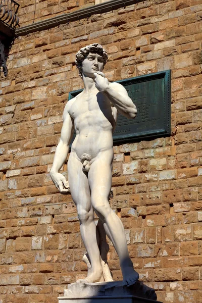 Statue von David — Stockfoto