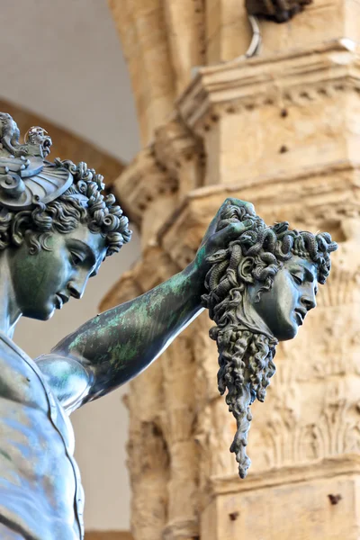 stock image Statue of perseus