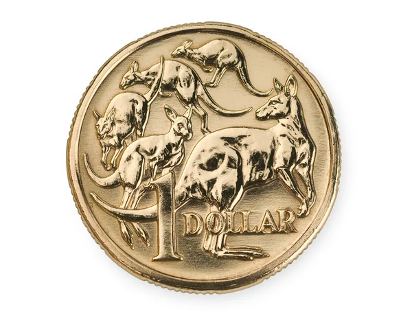 Australische Ein-Dollar-Münze — Stockfoto