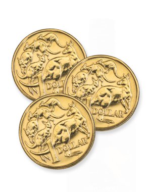 Australian Dollar Coins clipart