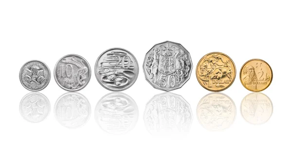 Австралійські монети — стокове фото
