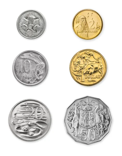 Αυστραλιανή κέρματα Royalty Free Φωτογραφίες Αρχείου