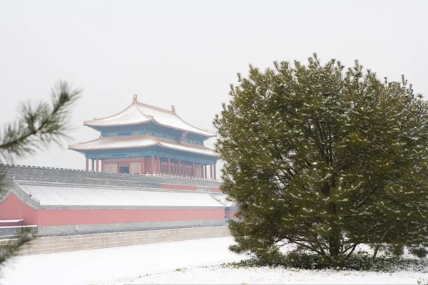 stock image Forbidden City in winter Season