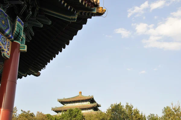 Il padiglione del Jingshan Park — Foto Stock