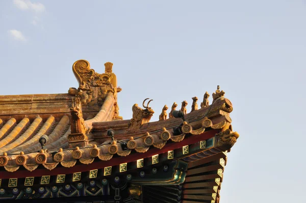 The holy beast of the Beijing Forbidden City — Stock Photo, Image