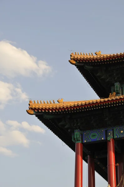 stock image The eave of Beijing Forbidden City