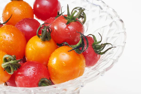그릇에 Cherry_tomatoes — 스톡 사진