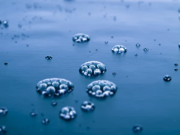 Some drops of mineral water