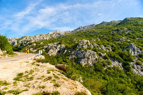 Scenic mountain landscape. Croatia — Stock Photo, Image