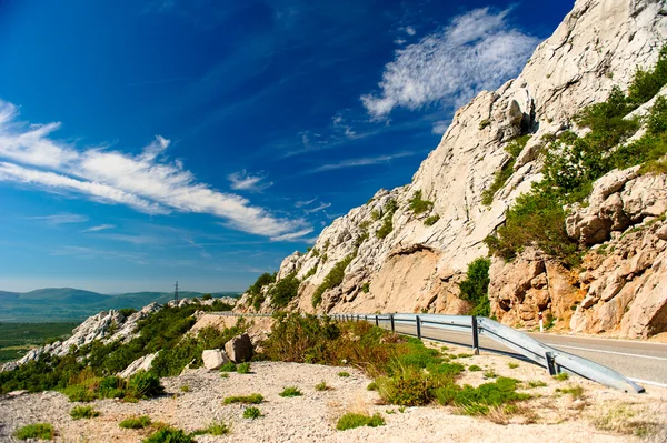 Paesaggio montano panoramico. Croazia — Foto Stock