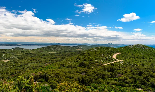 Güzel doğa manzaralı st. michael kale üzerinden — Stok fotoğraf