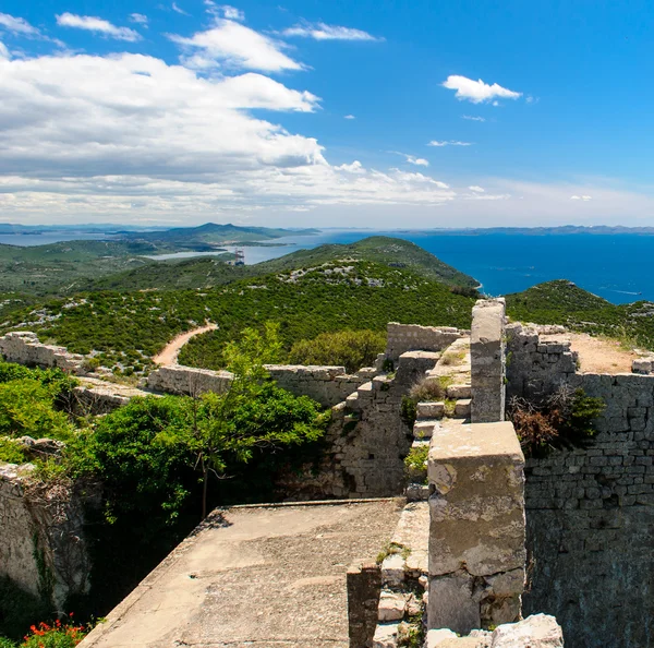 stock image Beautiful nature landscape view from St. Michael Fortress