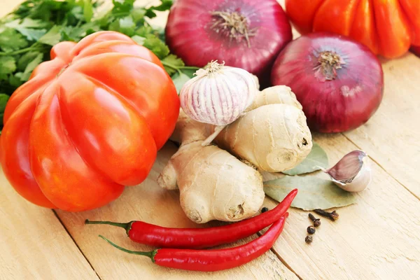 stock image Ribbed tomatoes