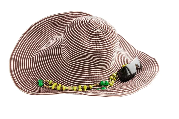 Hat with jewelry of jade — Stock Photo, Image