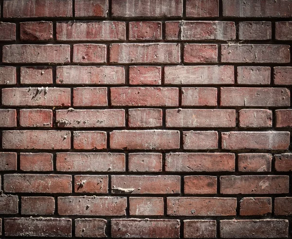 Texture de mur de brique détaillée élevée — Photo