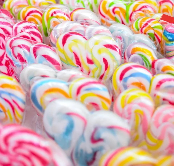 Lollipops fundo Fotografia De Stock