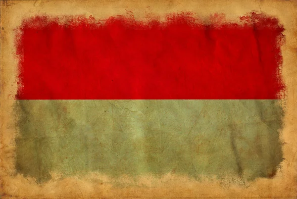 Indonesia bandiera grunge — Foto Stock