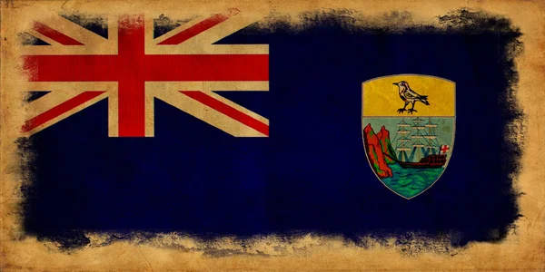 Flaga ilustracja Wyspy Świętej Heleny — Zdjęcie stockowe