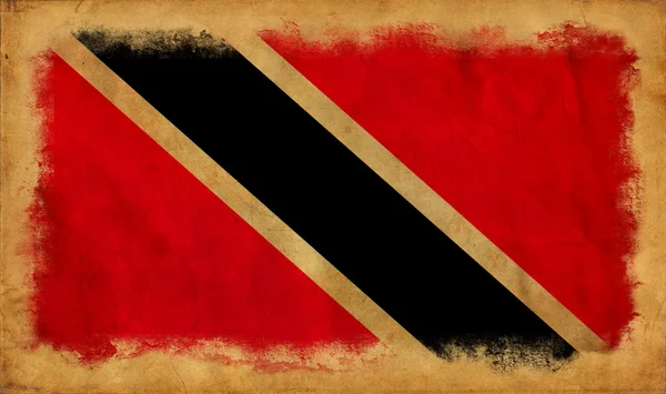 Σημαία grunge Τρινιντάντ και Τομπάγκο — Φωτογραφία Αρχείου