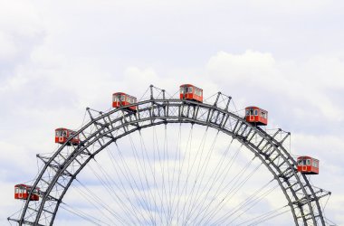 Wiener riesenrad prater içinde