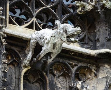 St. Stephan cathedral in Vienna Austria - Gargoyles detail clipart