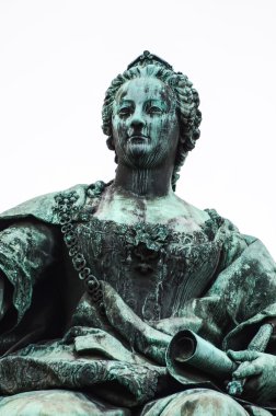 Maria Theresa Monument in Vienna Austria clipart