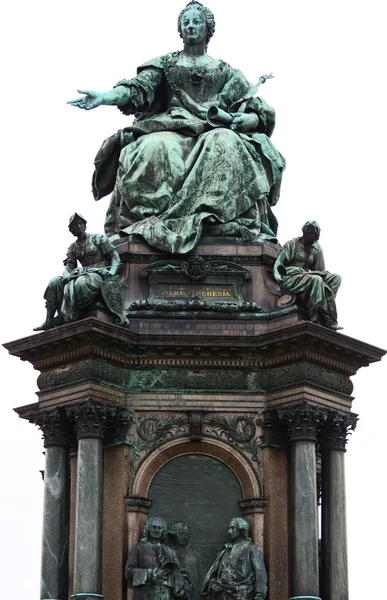 Maria theresa památník ve Vídni v Rakousku — Stock fotografie