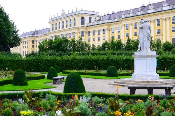 Palácio Schonbrunn em Viena Áustria — Fotografia de Stock