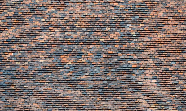 오래 된 지붕 타일 질감 — 스톡 사진