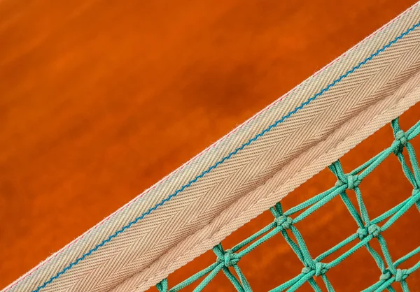 Tenis net portre — Stok fotoğraf