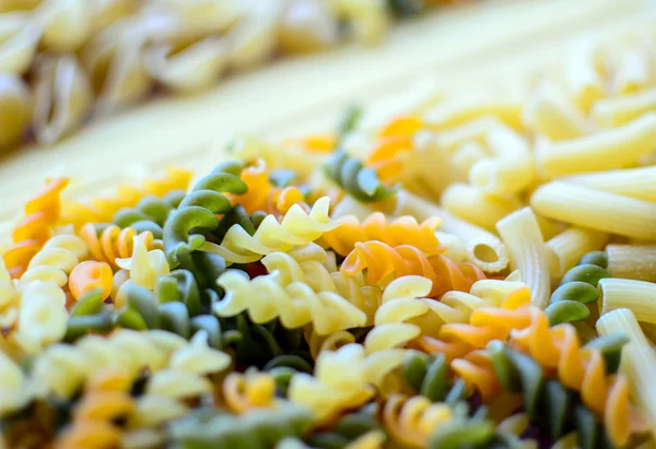 Italian pasta macro shot — Stock Photo, Image