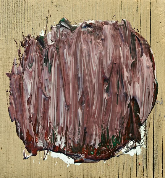 Arte pintado a mano abstracto para fondo sobre fondo de madera viejo — Foto de Stock