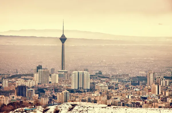 Téhéran Skyline Images De Stock Libres De Droits