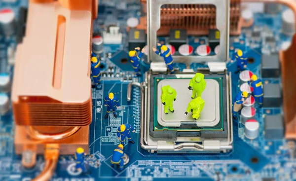 Computer repair concept — Stock Photo, Image