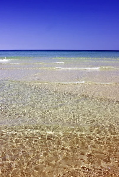 Spiaggia soleggiata — Foto Stock