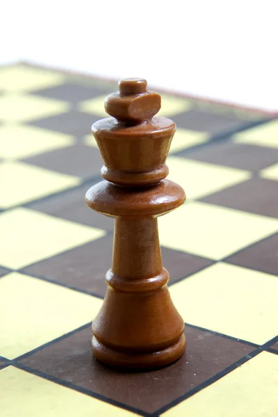 stock image White king chess