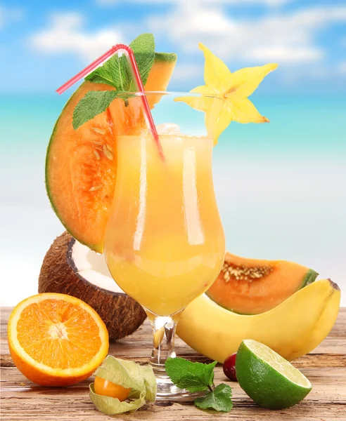 Cocktails de frutas — Fotografia de Stock