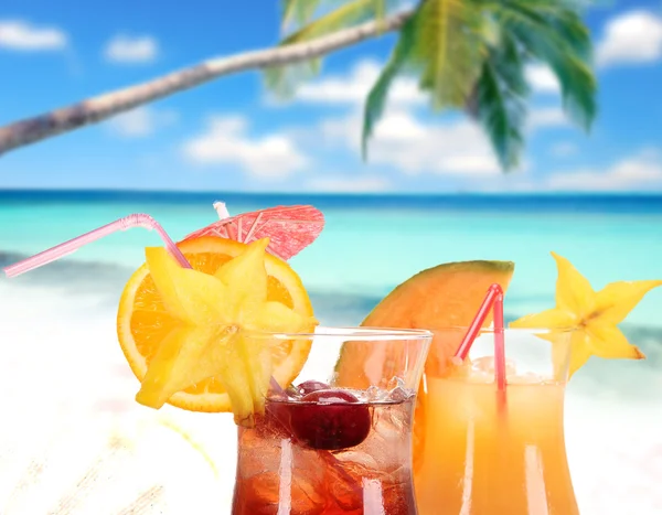 Cocktail di frutta — Foto Stock