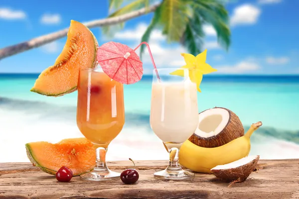 Cocktails aux fruits — Photo