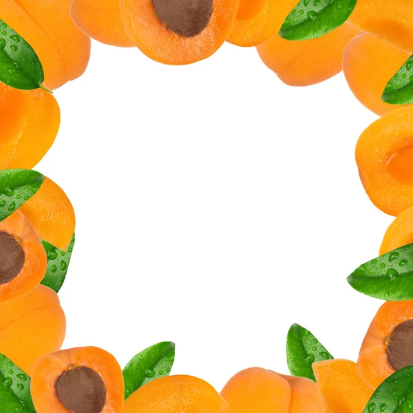 Apricot background — Stock Photo, Image