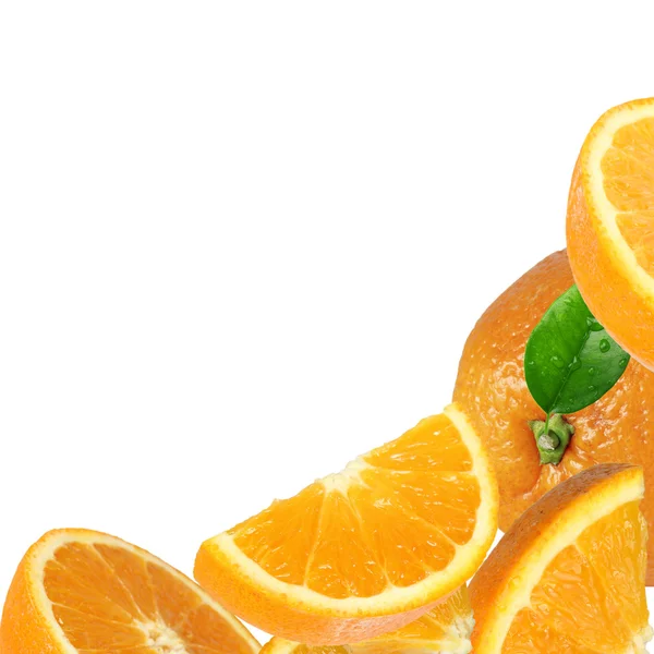 橙色背景 — 图库照片