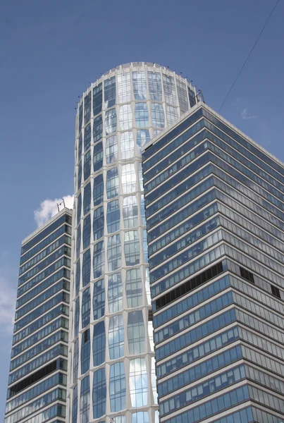 モスクワの近代的なビジネスの一部の超高層ビル — ストック写真
